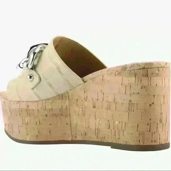 Vaneda Platform Slide Sandal Size 7 - Picture 2 of 9